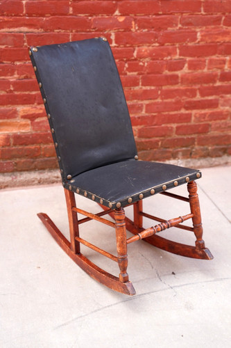 Antique sewing rocking - antique, chair