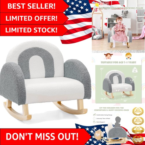 Elegant kids rocking chair - rocking,