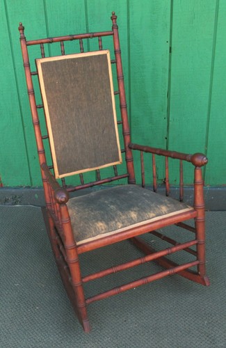 Antique victorian faux bamboo - faux,