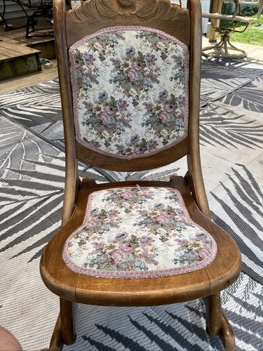 Vtg victorian folding - vtg,